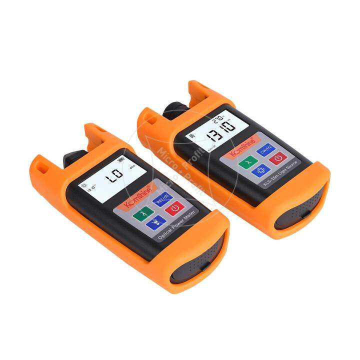 KomShine KPM25 fiber power meter singlemode fiber light source KLS25