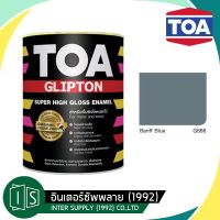 Pro +++ TOA สีน้ำมัน เคลือบเงา GLIPTON G686 3.785 ลิตร BANFF BLUE กล. ทีโอเอ ราคาดี อุปกรณ์ ทาสี บ้าน แปรง ทาสี ลายไม้ อุปกรณ์ ทาสี ห้อง เครื่องมือ ทาสี