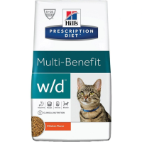 (ส่งด่วน) Hills Vet Cat W/D สำหรับแมว สำหรับเบาหวานและน้ำหนัก (w/d) 1.5kg