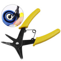 2 in 1 Detachable Circlip Pliers Steel DIY Snap Ring Combination Retaining Clip Spring Jewelry Pliers Ring Remover for Industry