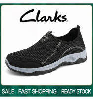 Clarks_รองเท้าแตะแฟชั่นครึ่งเพนนี ผู้ชายLoafersสบายรองเท้าเปิดส้นรองเท้ากีฬาผู้ชายรองเท้าน้ำหนักเบารองเท้าผ้าใบผู้ชายรองเท้าผ้าใบระบายอากาศผู้ชาย รองเท้าผู้ชายรองเท้าแตะขนาดใหญ่สำหรับผู้ชาย