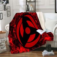 Cartoon Naruto Soft Throw Blanket Flannel All Season Light Weight Living RoomBedroom Warm Blanket