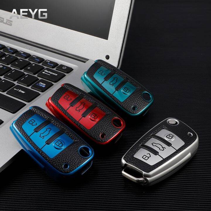 dfthrghd-leather-style-car-key-case-cover-shell-fob-for-audi-a1-a3-a4-a5-a6-a7-q3-q5-q7-8p-8l-b6-b7-c5-c6-4f-tt-s3-s4-s6-rs-accessories