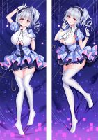 เกมอะนิเมะใหม่ HMS Dido Azur Lane ปลอกหมอนสาวน่ารักกอดปลอกหมอนร่างกาย Otaku เครื่องนอน Dakimakura ปลอกหมอน