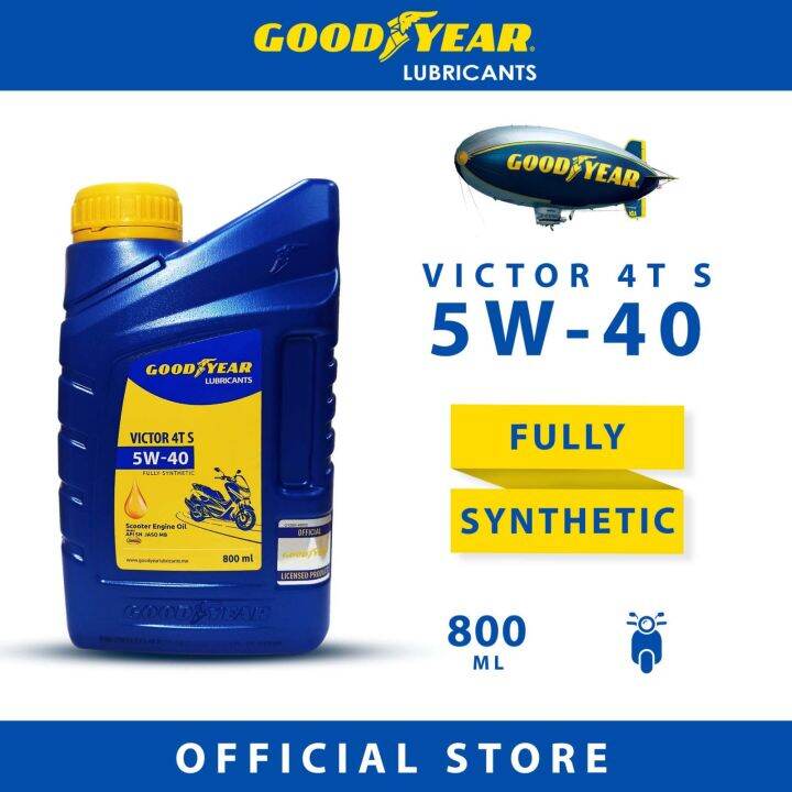 GOODYEAR MOTORCYCLE Fully Synthetic 4T S 5W40 800ML VICTOR 4T S JASOMB
