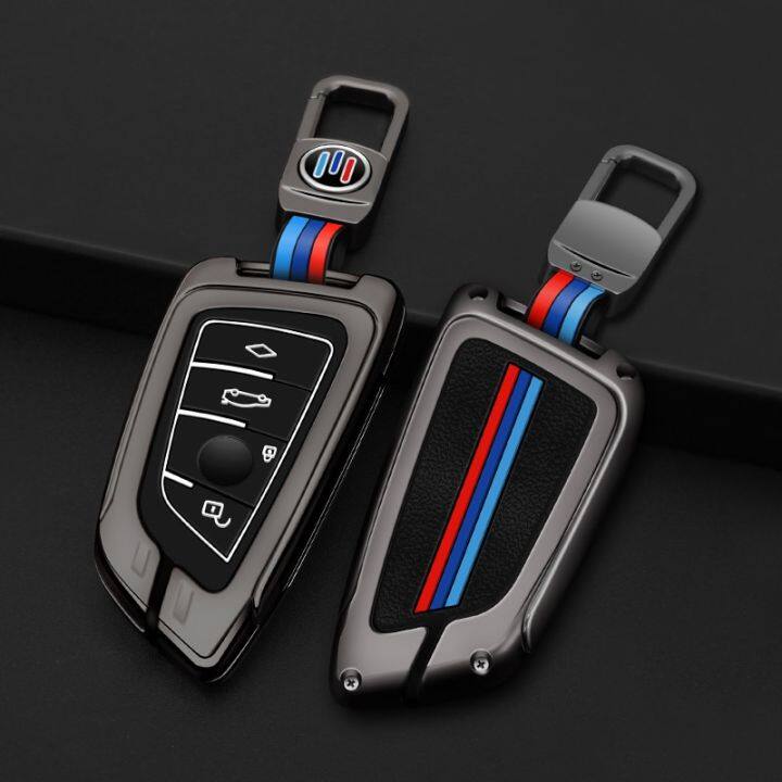 M Style Luminous Alloy Car Key Fob Case For BMW 5 7 Series X1 X2 X3 X4 X5  X6 X7