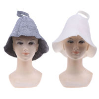 Hot Sale！Wool Felt Sauna Hat Anti Heat Russian Banya Cap For Bath House Head Protection Wholesale