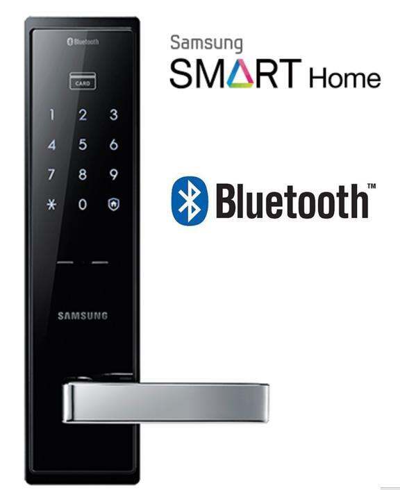 SAMSUNG Smart Door Lock SHPDH520 Keyless Handle Touch Bluetooth
