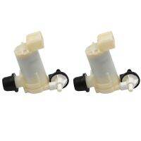 2X Front Rear Windscreen Washer Motor Pump for Nissan X-Trail T31 10/07-2014 NWP370160