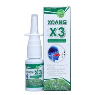 Xịt Xoang X3, hỗ trợ điều trị viêm xoang, viêm đa xoang, viêm xoang mãn tính thumbnail