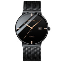 Belushi New Model Watches Men Simple Quartz Wristwatch Diamond Waterproof Clock Casual Business Date Watch