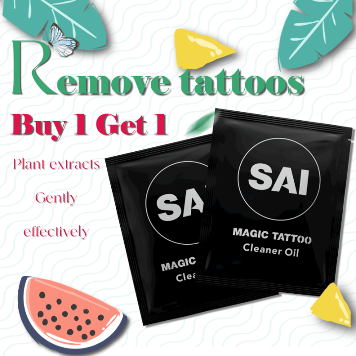SAI MAGIC TATTOO Remove fake temporary waterproof tattoo sticker Henna tattoo Ink 5g