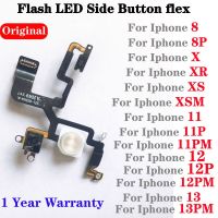 ไฟแฟลชเดิม LED Flex Cable สําหรับ IPhone 8 Plus X XR XS 11 12 13 Pro Max เซนเซอร์ ระยะทางชิ้นส่วนซ่อมโดยรอบ