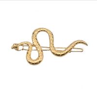 ∈ Punk Simple Hairpins Snake Animals Gold Metal Hairpins Hair Clips For Women Wedding Headpiece Hairgrips Hair Accessories