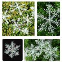 Christmas tree pendants window glass snowflakes fake Christmas snowflakes Christmas scene decorations