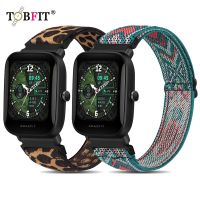 สายนาฬิกาข้อมือสำหรับ Apple Watch ไนลอน20มม. สำหรับ Amazfit Bip S Lite/bip U Pro/pop สายโปรสายรัดข้อมือสำหรับ Amazfit GTR 42มม. /Neo/gts