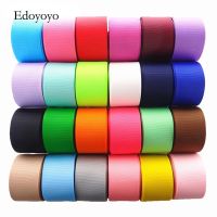 10 yards Solid Color Grosgrain Ribbons 38mm Gift Packaging DIY Handmade Wedding Decoration Materials YM18010109