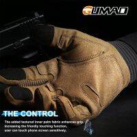 GUMAO Army Tactical Touch Screen Breathable Sports Outdoor Military Bicycle Full Finger Safety Equipment