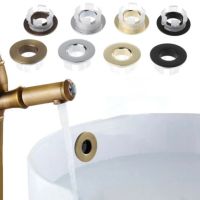 Bathtub Sink Ring Overflow Sink Hole Round Overflow Cover Kitchen Hotels Basin Overflow Bathroom Accessories