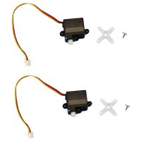 2Pcs A220.0013 Servo Black Steering Gear for XK A210 A220 A500 RC Airplane Spare Parts Replacement Accessories