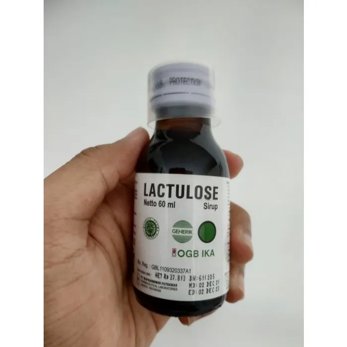 Lactulose 60 mL Sirup Generik OGB IKA Obat Diare ETERCON Lazada