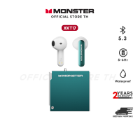 Monster XKT17 หูฟังบลูทูธ หูฟังไร้สาย ชุดหูฟังเกมเมอร์ กันน้ำ TWS ลดเสียงรบกวน พร้อมไมโครโฟน หูฟังกีฬา