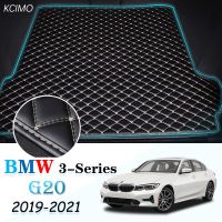 แผ่นซับ Alas Bagasi Mobil ท้ายรถ BMW 330i 320i ไลเนอร์กระบะสำหรับ BMW 3 Series 2019 2020แผ่นรองกระโปรงหลังรถท้ายรถ BMW 3 G20