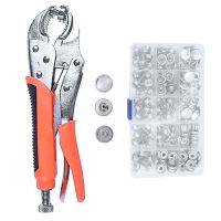 Snap Buttons Snap Fastener Kit Adjustable Pliers With Snap Button Set Fit For Canvas Boat Covers Haberdashery