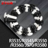 ✈  100PCS Plastic Expansion Rivet 3.6MM R-Type Clamp R3535-R3580 Clip Screw Nut Press PCB Mother Board Fixing Buckle Black White