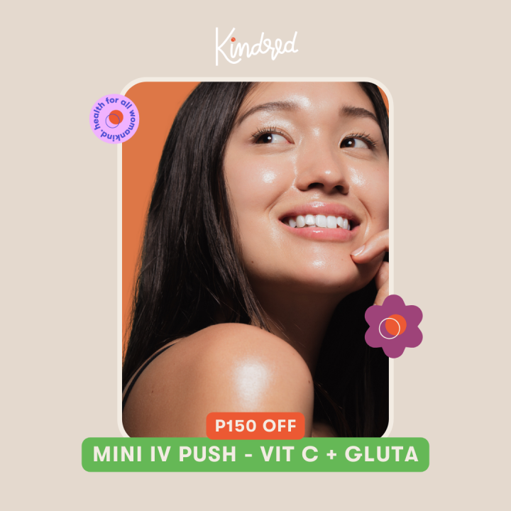 Kindred | Mini IV Push - Vitamin C + Glutathione E-Voucher | Lazada PH