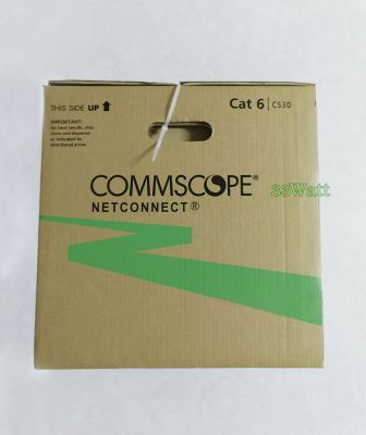 CommScope Lan Cable สายแลน CAT6 ยาว 305 เมตร 1427071-6 (CB-0007CM Cat 6)