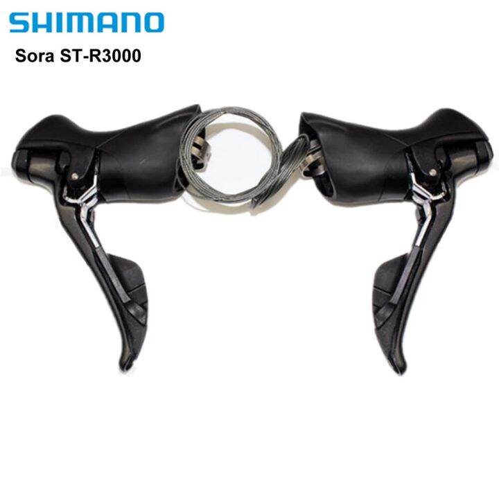 Halfords Sora Shifter Set Shimano Sora R3000 2x9-Speed Brake/Shift