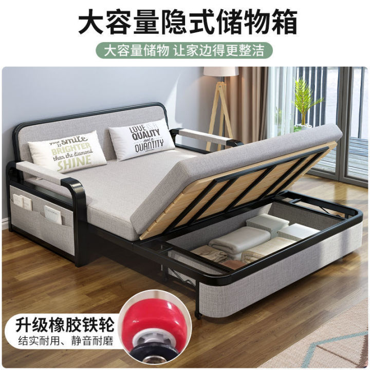 spot-parcel-post-sofa-bed-folding-multifunctional-fabric-high-profile-figure-retractable-single-bed-household-small-apartment-sitting-and-lying-sofa-bed-dual-use