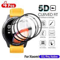 Flexible Protective Film for Xiaomi Watch S1 Active S1 Pro Soft Screen Protector for Mi S1/S1Pro/S1 Active Smartwatch HD Film Printing Stamping