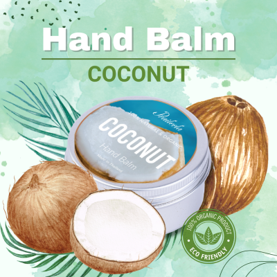 🙌PRAILEELA👏 Coconut Hand Balm บำรุงเล็บ บำรุงผิวมือ เล็บ บาล์ม