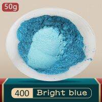 (Rui baoG) Pigment Pearl Powder Type 400 Healthy Natural Mineral Mica Dust DIY Dye Colorant สีอะคริลิคสำหรับ S