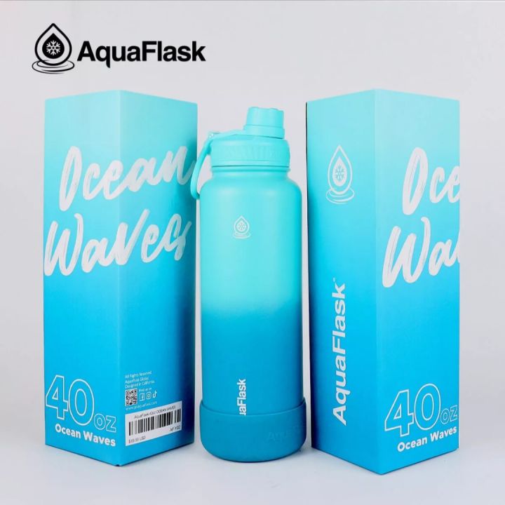 AQUAFLASK 40oz Dream Collection (Limited Edition) with Silicone boot ...