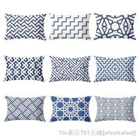 【CW】❀  30x50cm Rectangular Pillowcase Sofa Print Cushion Cover and