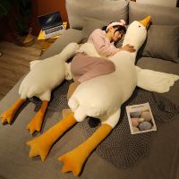 50-160Cm Huge Goose Plush Toys Big Duck Doll Soft Stuffed Animal Sleeping Pillow Cushion Christmas Gifts For Kids And Girls