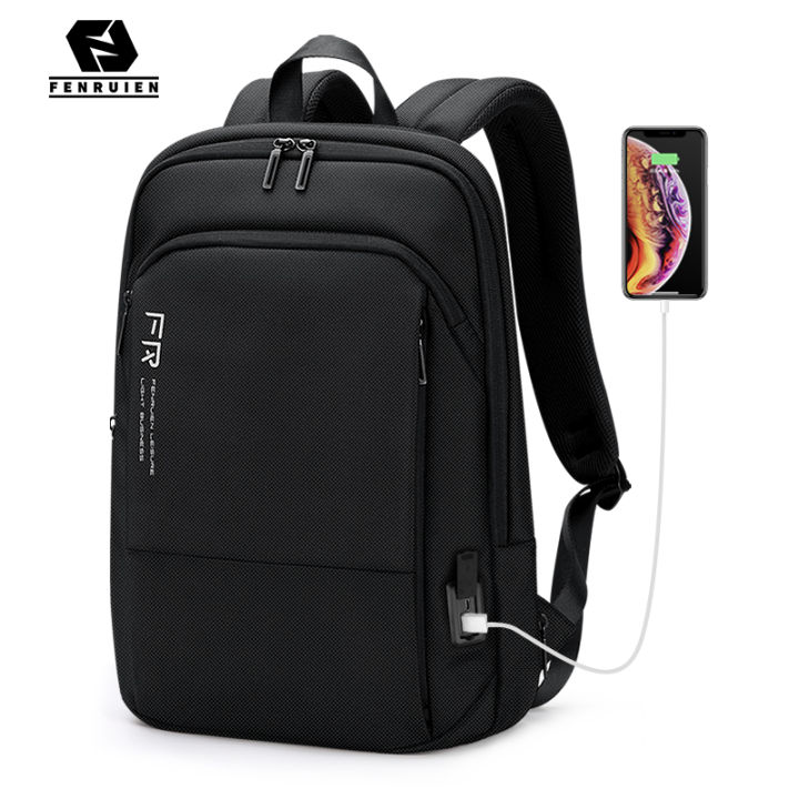 Fenruien 2021 New Thin Backpacks Men for Laptop School Backpack ...