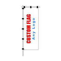 Custom Nobori Flag Indoor Or Outdoor 60x180cm Decoration Hanging Polyester Customize Banner For Advertising Speech Election  Power Points  Switches Sa