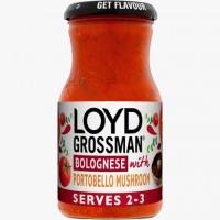 Bolognese with portobello mushroom 350g. - Loyd Grossman