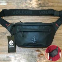 VOLCOM กระเป๋าคาดเอว กันน้ํา เหมาะกับใส่เล่นเซิร์ฟ สําหรับผู้ชาย