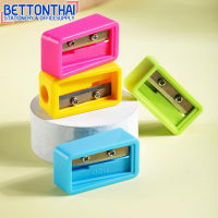 Deli H556 Pencil Sharpener กบเหลาดินสอสีนีออน แบบพกพา (แพ็คกล่อง 48 ชิ้น) กบเหลาดินสอ กบเหลาดินสอแฟนซี กบ กบเหลา ที่เหลา