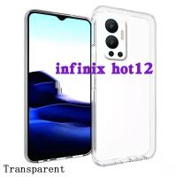 G96(พร้อมส่งในไทย)เคสTPUใสกันกระแทกแบบคลุมกล้องInfinix Note12(G96)/Infinix Hot 12/Hot 12i/Hot 12Play