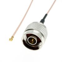 ☽❄ IPX IPEX UFL U.FL to N Male Plug Straight connector RF RG178 Cable Pigtail Coaxial Mini PCI WIFI WLAN