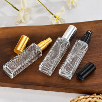 12ml Portable Empty Bottle Refillable Perfume Bottle Transparent Glass Bottle With Spray 12ml Portable Empty Bottle Cosmetics Subpackage Bottle Rhombic Rectangular Perfume Bottle Sample Bottle For Cosmetics Portable Spray Bottle For Perfume Empty