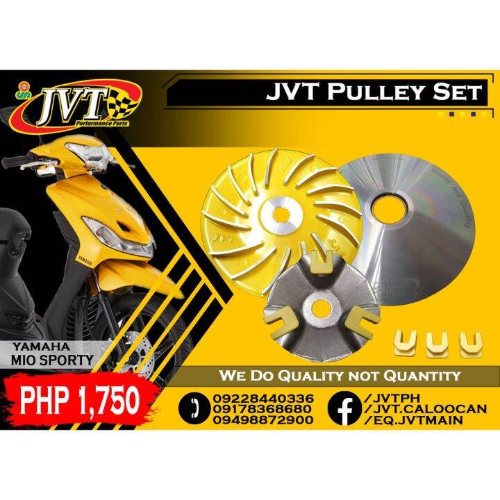 JVT PULLEY SET for Mio Sporty Lazada PH