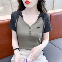 2023 Summer New Tshirt Golf Print Women Casual Collar Comfortable Breathable Top T-shirt fashion Sports Short Sleeve Golf Top