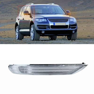Car Side Rear View Mirror LED Turn Signal Light Amber Lamp for -VW Touareg 2007-2011